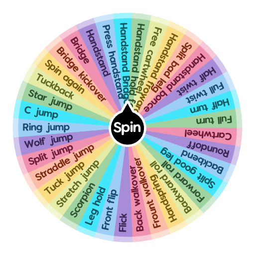 Gymnastics  Spin the Wheel - Random Picker