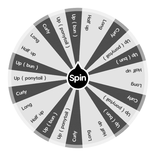 Hair Pick Spin The Wheel Random Picker