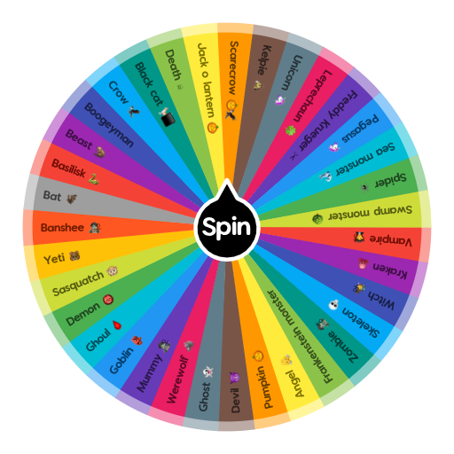 Halloween Costumes Spin The Wheel App Halloween Costumes Spin The Wheel App