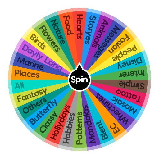 Happy color paint by number | Spin the Wheel - Random Picker