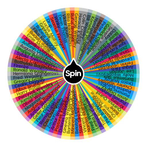 Harry Potter cz. | Spin the Wheel - Random Picker