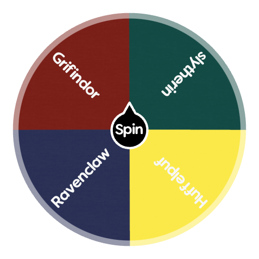 Harry Potter Houses Spin the Wheel Random Picker