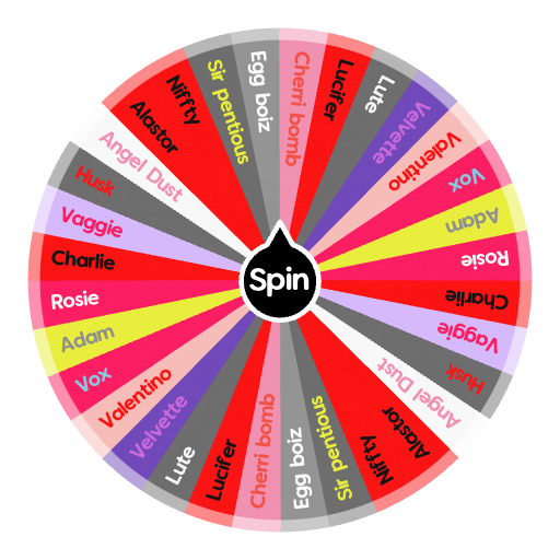 Hazbin hotel characters | Spin the Wheel - Random Picker