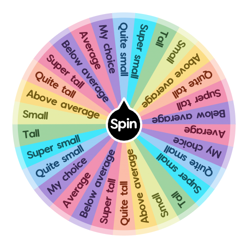 Height Spin The Wheel App