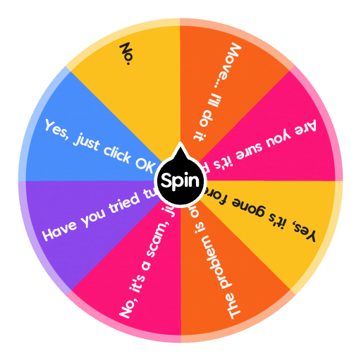 Help Desk Answers | Spin The Wheel - Random Picker