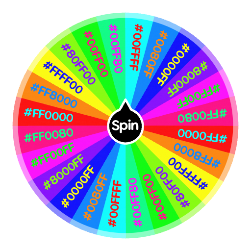 Hex Code Picker | Spin The Wheel - Random Picker