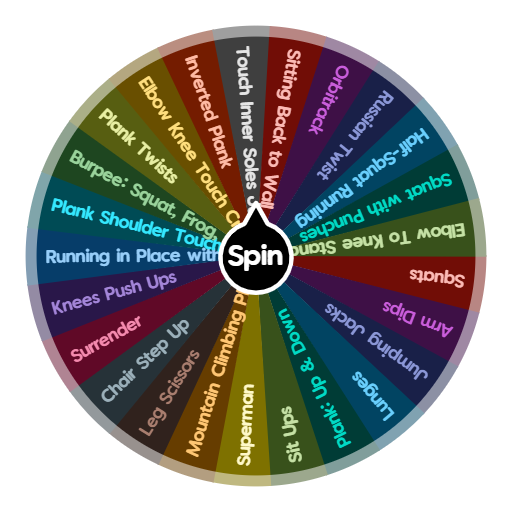 HIIT Exercise | Spin The Wheel App