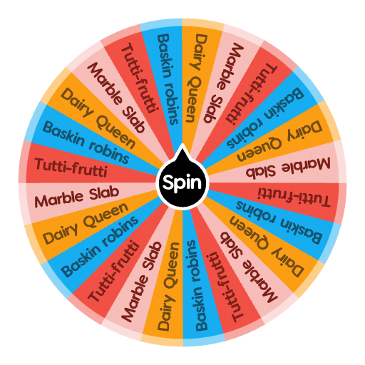 Ice cream | Spin the Wheel - Random Picker