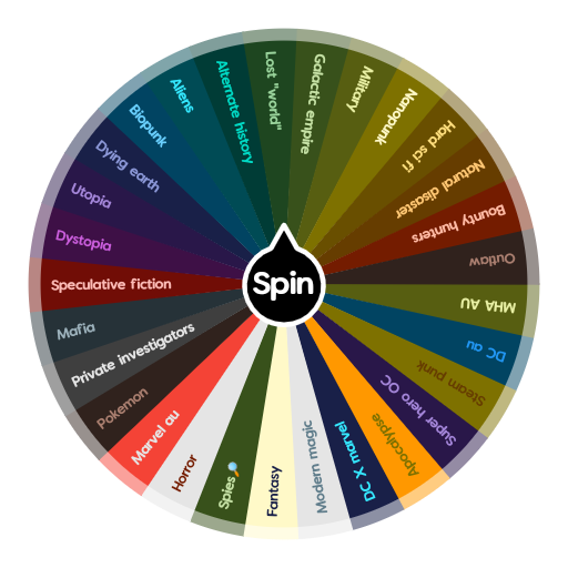 Ideas for art and stories | Spin the Wheel - Random Picker