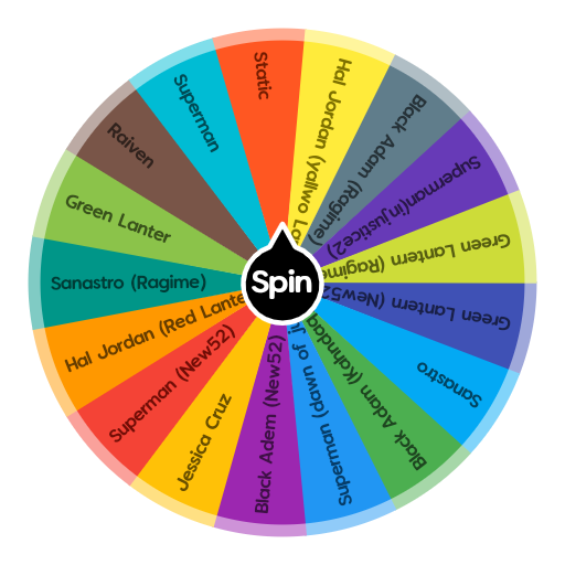 Injustice (Flying character) | Spin the Wheel - Random Picker