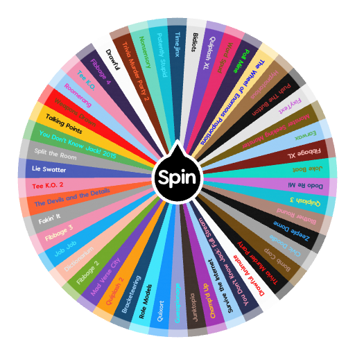 Jackbox Party Pack Games (1-10) | Spin The Wheel - Random Picker