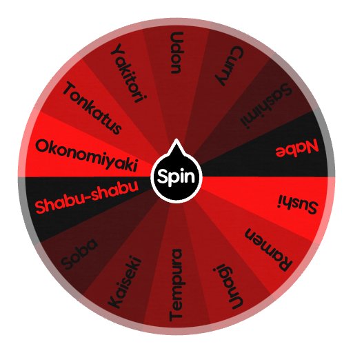 Japanese Food | Spin the Wheel - Random Picker