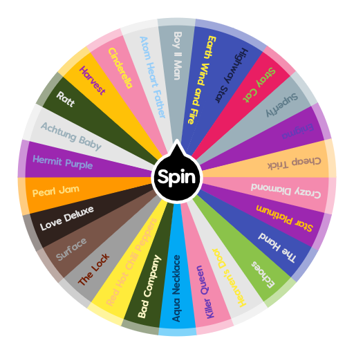 Yba Stands  Spin the Wheel - Random Picker