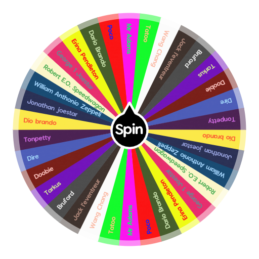 Jojo part 1 | Spin The Wheel App