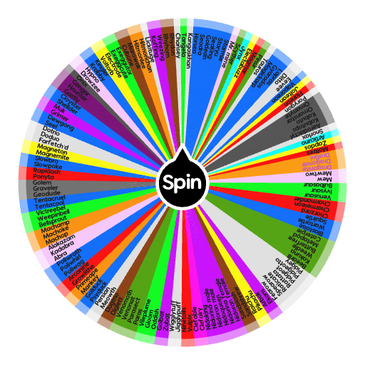 Kanto Pokémon | Spin the Wheel - Random Picker