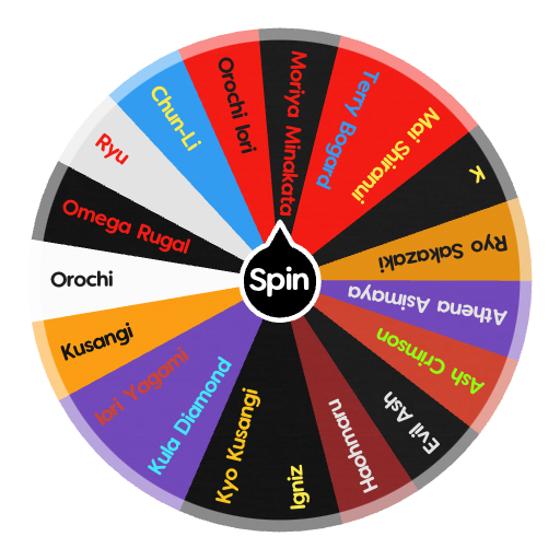 KOF Wing EX Character Generator | Spin the Wheel - Random Picker