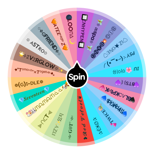 Kpop Spin The Wheel App