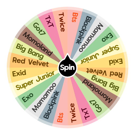 Kpop Spin The Wheel App