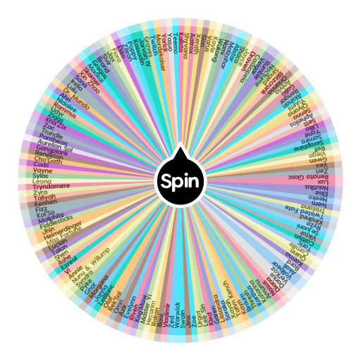 League of Legends V 12.5 | Spin The Wheel App