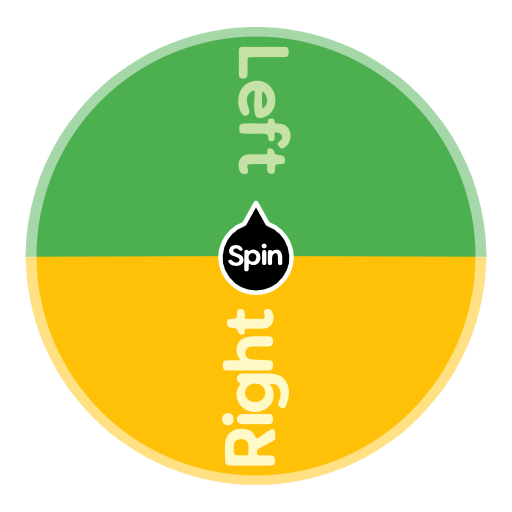 Left or Right (right bad, left good) Spin The Wheel App