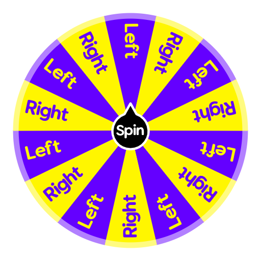 Left VS Right Spin The Wheel App