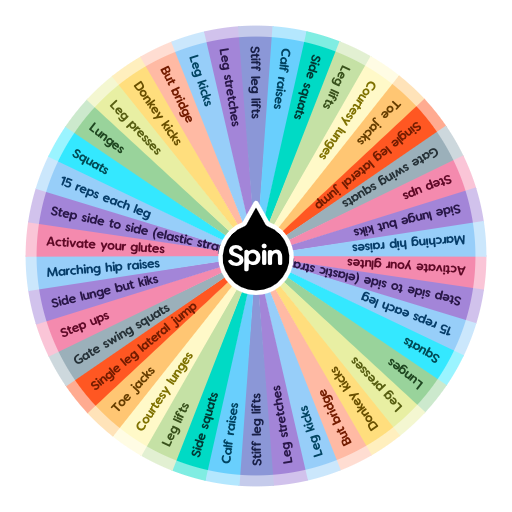 Leg day | Spin the Wheel - Random Picker