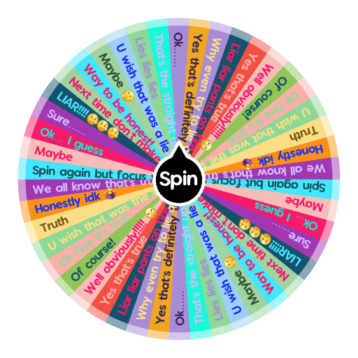 The Game of Life  Spin the Wheel - Random Picker