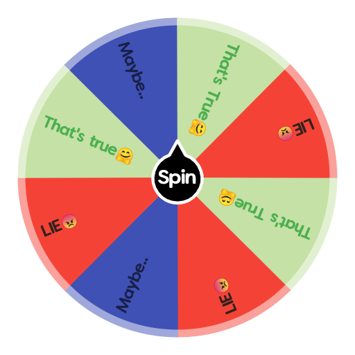 YES 👍 or NO 👎 Wheel  Spin the Wheel - Random Picker