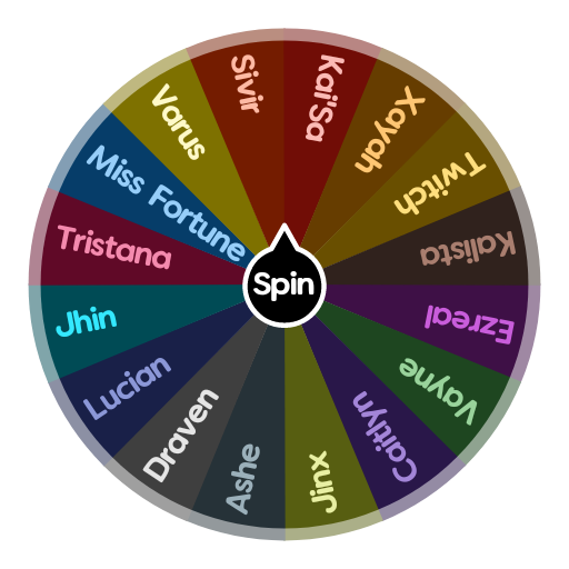 chaos lark Similarity LoL: AD Carry Champions | Spin The Wheel App