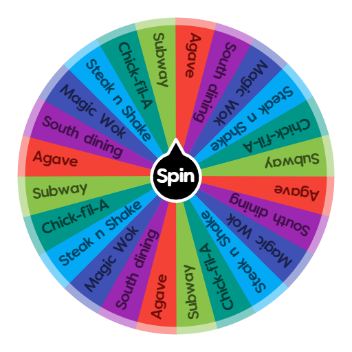 Letting Spin The Wheel Decide What I Eat 😱😱
