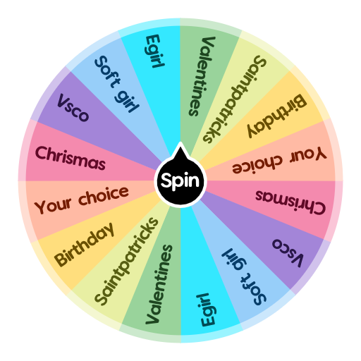 Make up wheel Spin The Wheel App