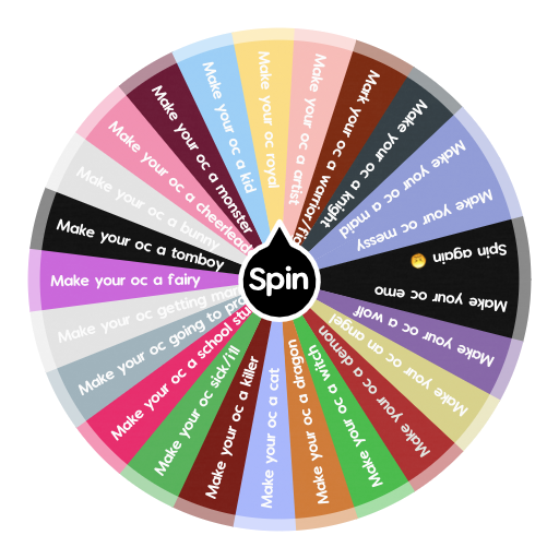 Make Your Gacha Oc A Spin The Wheel App