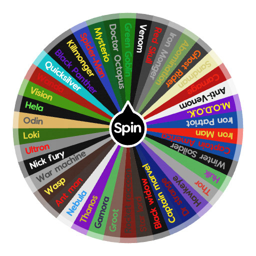 Marvel | Spin the Wheel - Random Picker