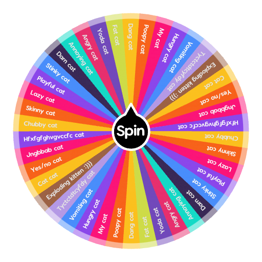 MEOW!🐱🐱🐱 | Spin the Wheel - Random Picker