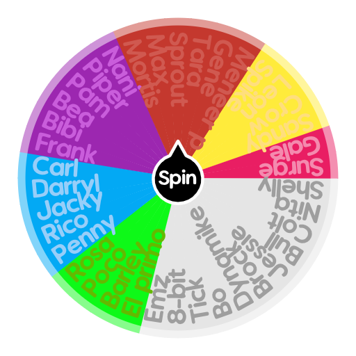 Met Welke Knokker Van Brawl Stars Moet Ik Kiezen Spin The Wheel App - kleurplaat brawl stars alle knokkers bij elkaar