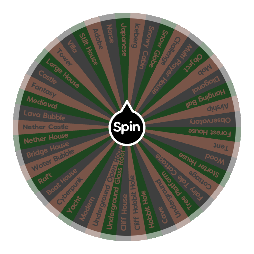 Minecraft Base Ideas | Spin The Wheel - Random Picker