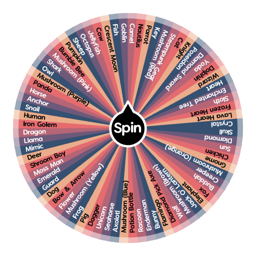 Minecraft Statues to Build | Spin The Wheel - Random Picker