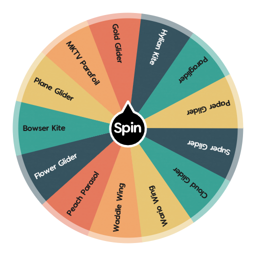 MK8 Deluxe Glider Picker | Spin The Wheel App
