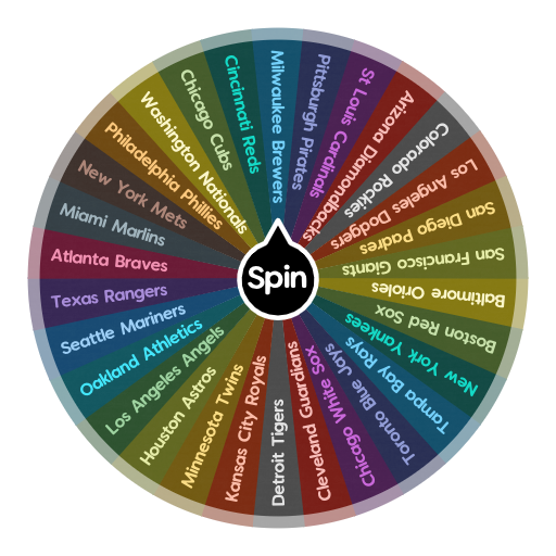 MLB TEAMS | Spin The Wheel App