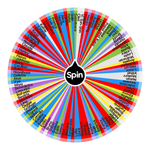 Mobile legends (MLBB) All Heros (115) public Spin The Wheel App