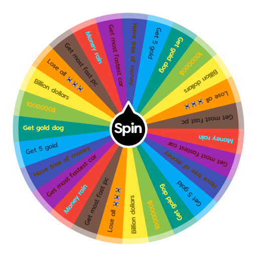 Money of gods | Spin the Wheel - Random Picker