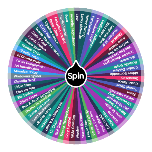 Monster High Girls Spin the Wheel Random Picker