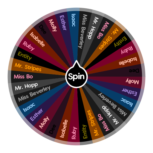 Mr. Hopp's Playhouse characters | Spin The Wheel App