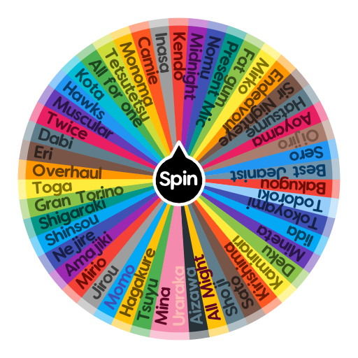 My Hero Academia | Spin The Wheel App