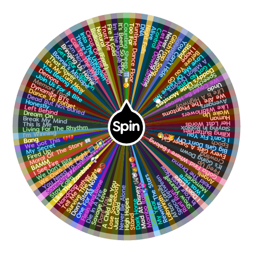 🎶My Playlist🎶 | Spin the Wheel - Random Picker