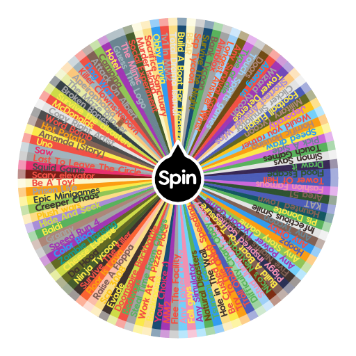 Top 100 Roblox Games:)♥  Spin the Wheel - Random Picker