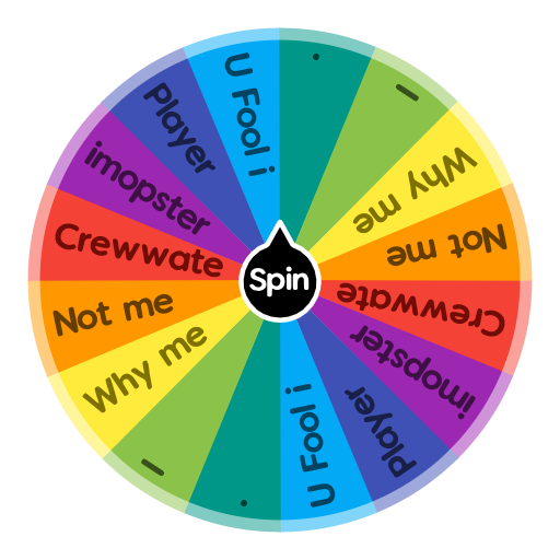 Name for Among us | Spin The Wheel App