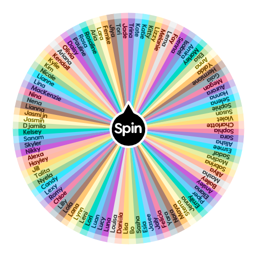 Names for Girls | Spin the Wheel - Random Picker