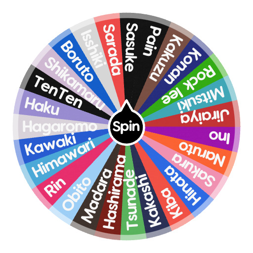 Naruto | Spin The Wheel App