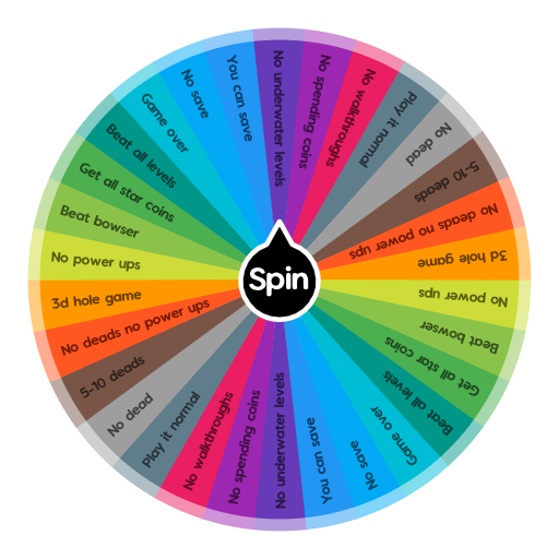 New Super Mario Bros 2 Spin The Wheel App